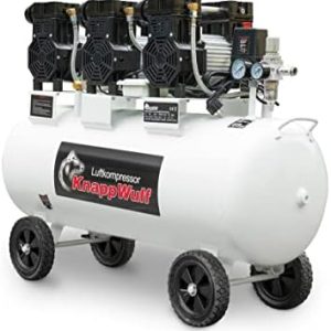 compresseur d'air kw2200 knappwulf avec chaudière de 100 litres et 3 moteurs de 1100w : le choix idéal pour vos besoins en air comprimé